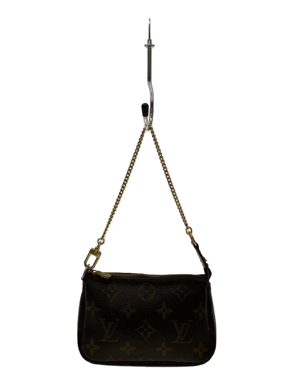 LOUIS VUITTON Pochette Accessoires Monogram Canvas Brown